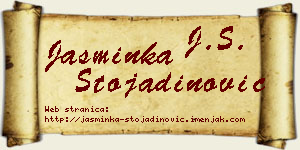 Jasminka Stojadinović vizit kartica
